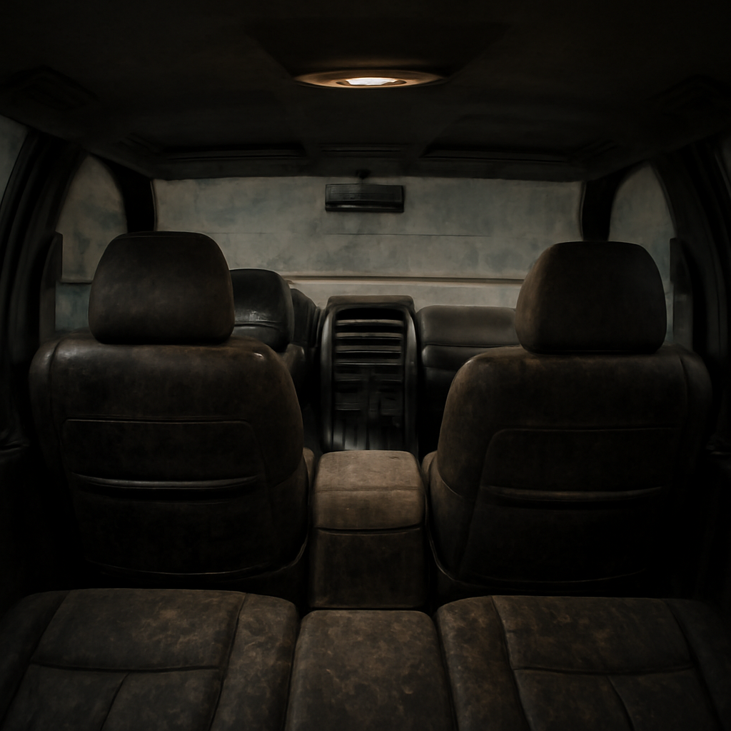 Interior — Leather Restoration — before, at freshcardetail studio