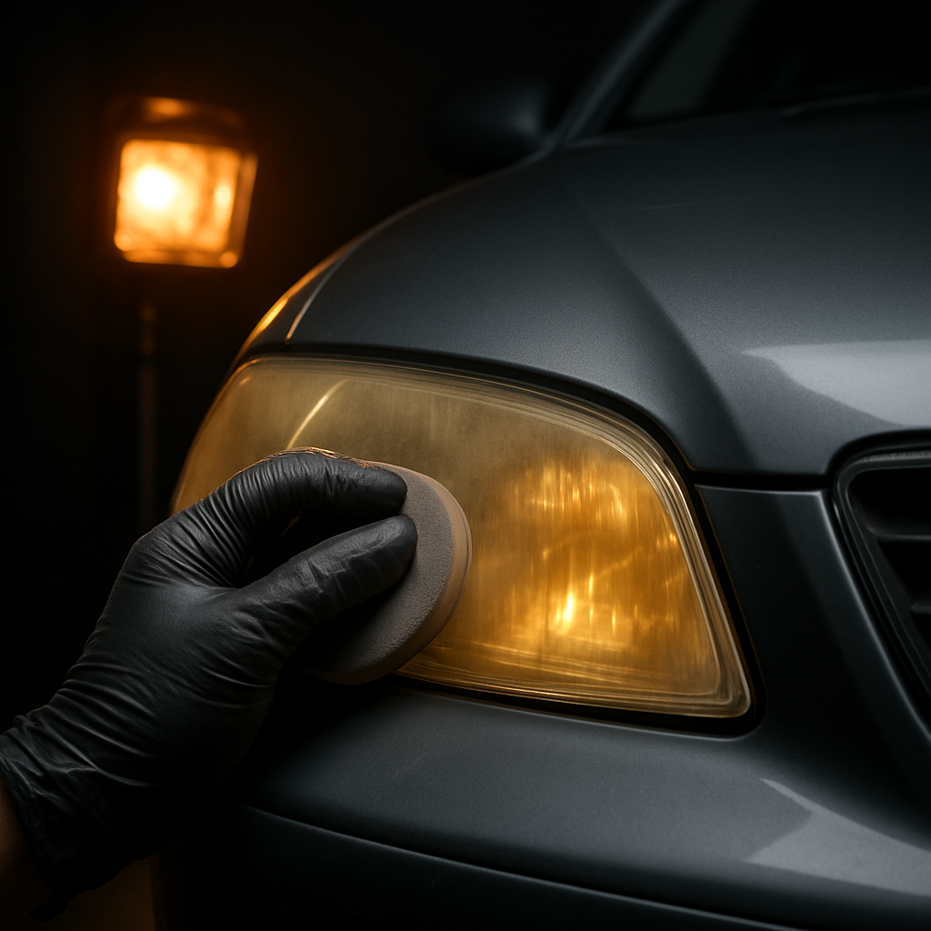 Headlight Restoration at freshcardetail studio