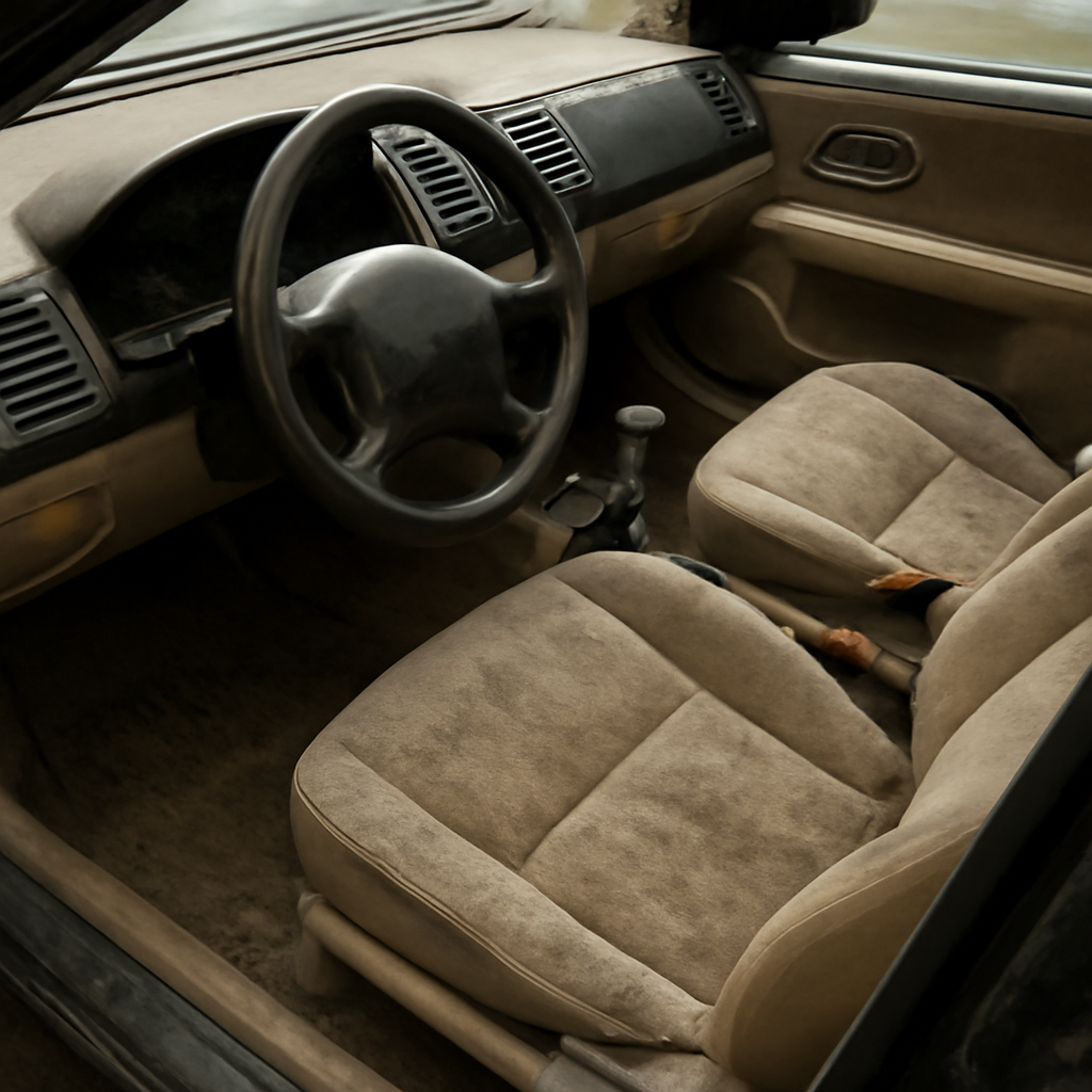 Interior before deep clean