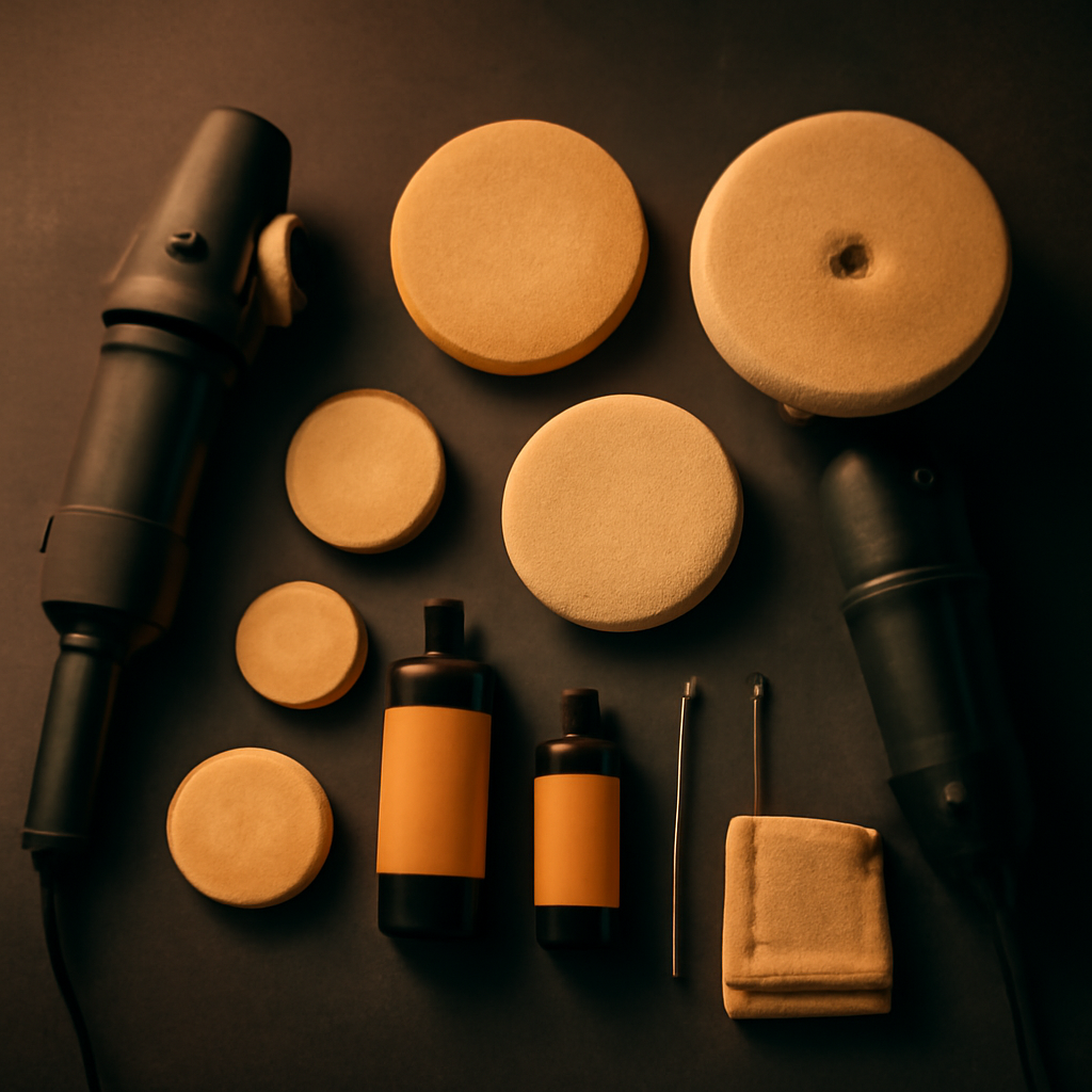Products used in Paint Correction