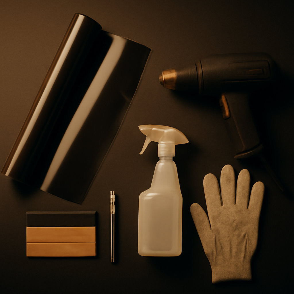 Products used in Window Tinting
